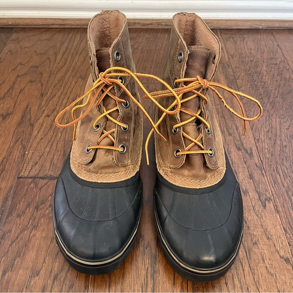 SOREL Cheyanne Metro Lace Waterproof Boot Insulated Duck Boot Size 10.5